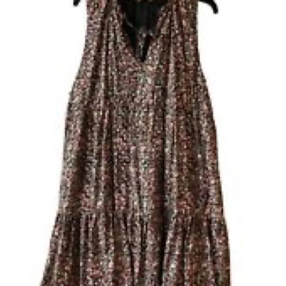 BB Dakota by Steve Madden Ladies Sleeveless Tiered Floral Dress; Small - Picture 3 of 10